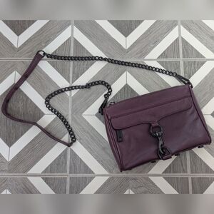 Rebecca Minkoff Purple Mini MAC Crossbody Purse